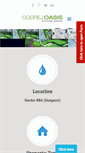 Mobile Screenshot of godrejoasisgurgaon.com